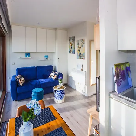 In Belgium Near Seafront & Tram Stop, Cleaning Included