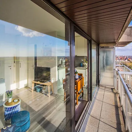 In Belgium Near Seafront & Tram Stop, Cleaning Included Apartment
